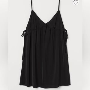 H&M Black Flared Dress